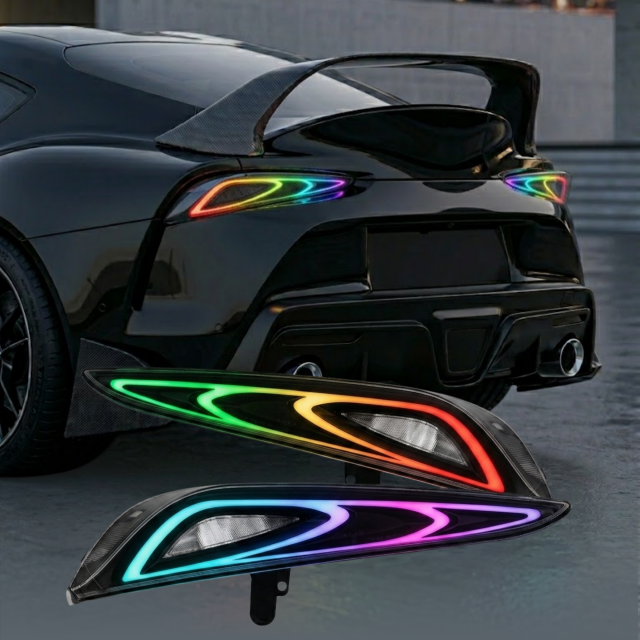Lighting Trendz 2020-2026 Toyota Supra FT-1 Style Flow Series Pre-Built w/AlphaRex Luxx Tail Lights main image